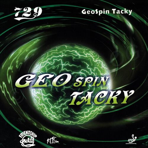 Geo Spin Tacky schwarz 1.5 mm
