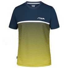 Shirt Lines, blau/gelb