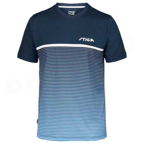 Shirt Lines, blau/sky XL