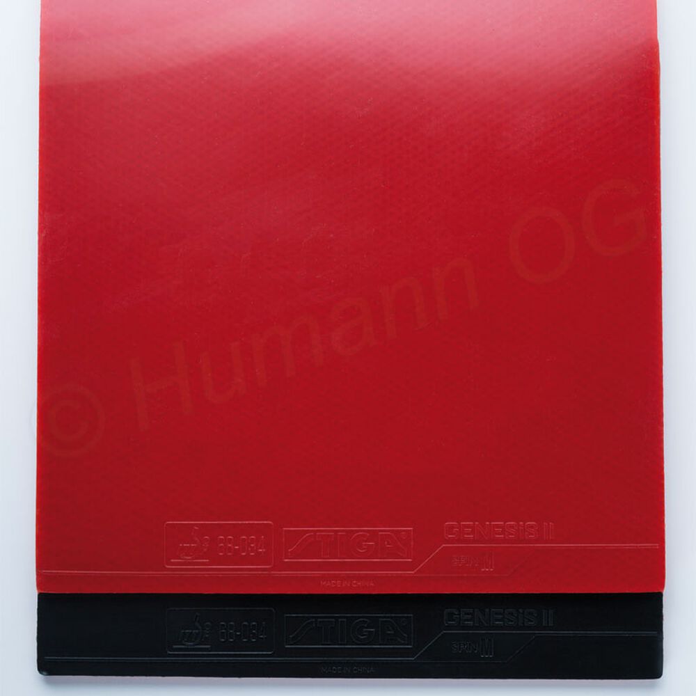 Rot Stiga Genesis S 2,0/2,2 mm  Schwarz 