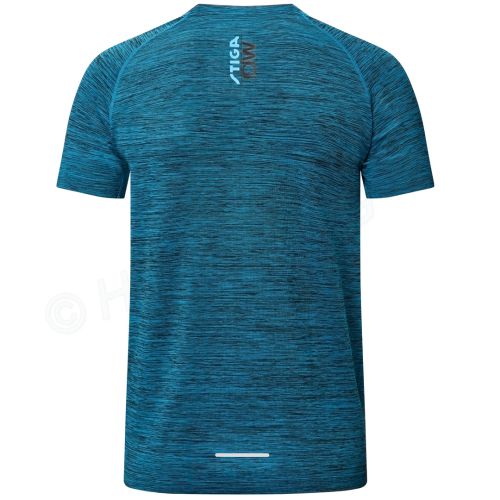 Activity Nahtlos Shirt, blau XL