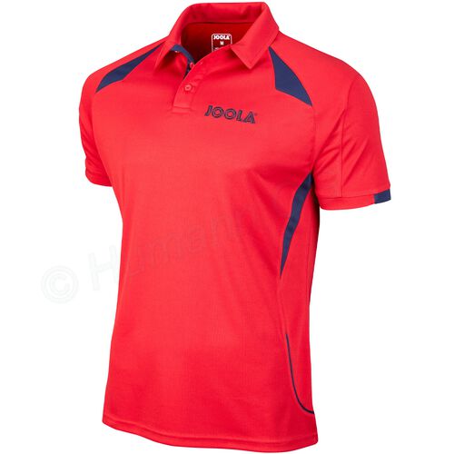 Shirt Perform, red/navy
