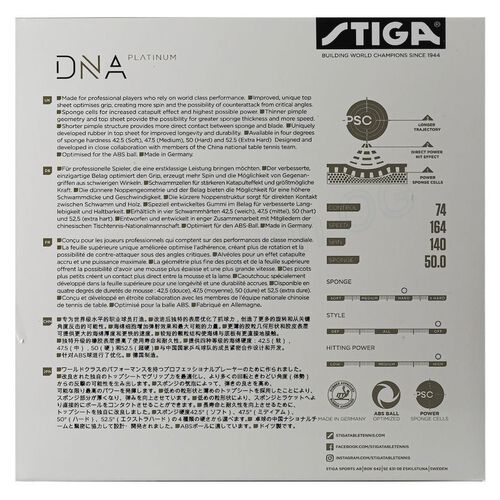 DNA Platinum H svart 2.3 mm