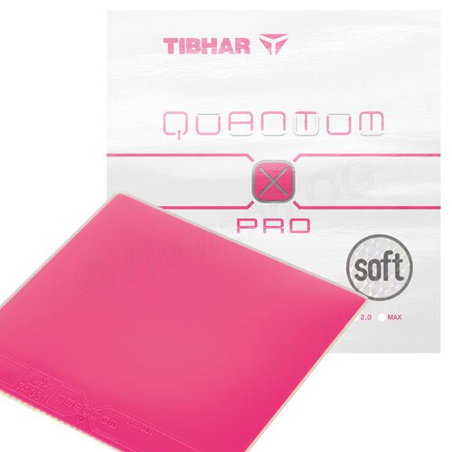 Tischtennis Onlineshop 🏓 Tibhar Quantum X Pro Soft pink, 52,00 €