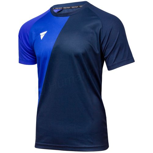 V-T-Shirt 221, blå
