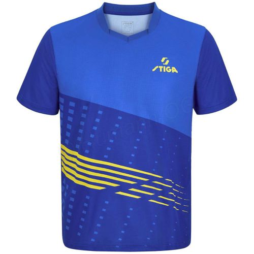 Shirt Neptun blau/gelb