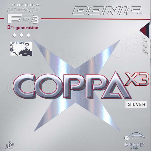 Coppa X3 (Silver) red 1.8mm