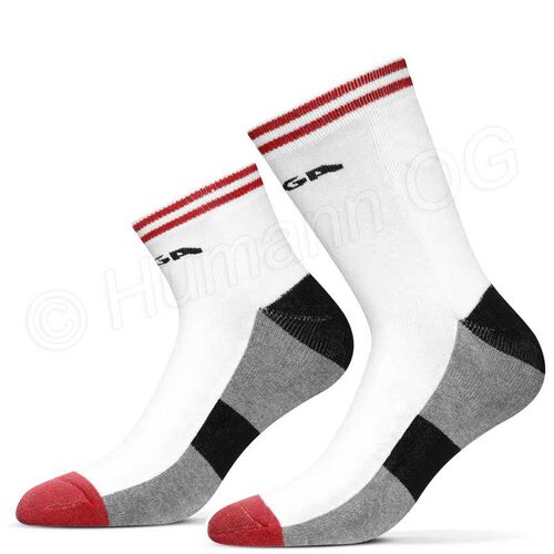 Socks Line Junior red semi high