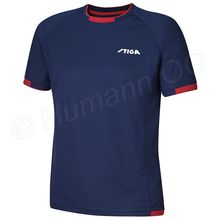 T-Shirt Capture, navy/rot