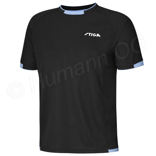Shirt Capture; black/blue XXS